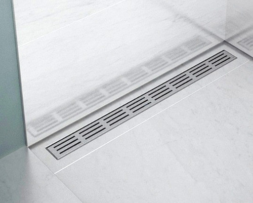 Rejilla Desague Lineal Acero 70 Cm X 07 Cm.paralela Ideal 1