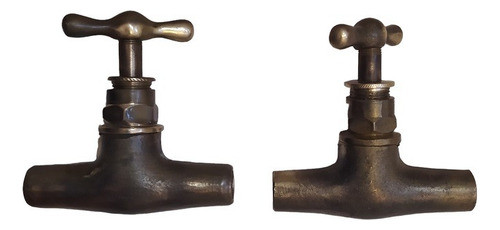 Llave De Paso Antigua Por De 1/2 Media 0