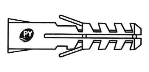 Tarugo Comun Sin Tope Nº14 - Py - 100 Unidades - Fct A 0