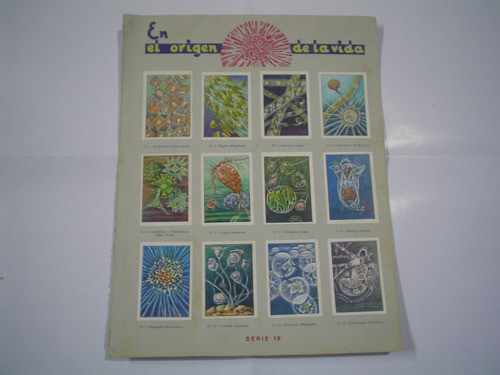 Las Maravillas Del Mundo Nestle Figurita Origen De La Vida 0