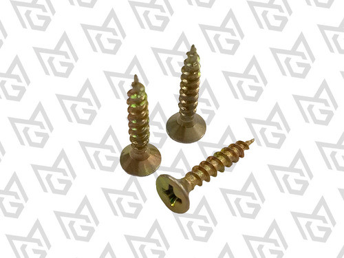 Tornillo Autoperforante Fix Dorado 3,5x25 X 200 Unidades 1