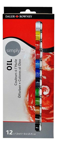 Oleo Daler Rowney Graduate Set X12 Serviciopapelero 1