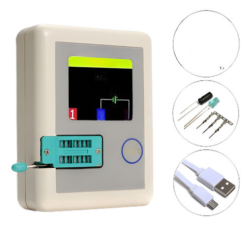 Probador De Transistores Tft Diodo Triodo Capacitancia Medid 0