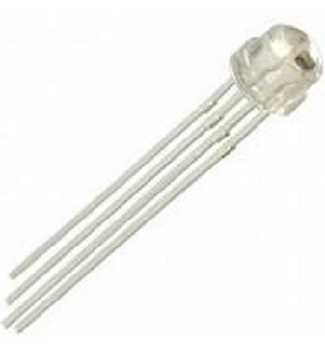 Led 4.8mm Rgb 4patas - 100grados  X 10 Led 0