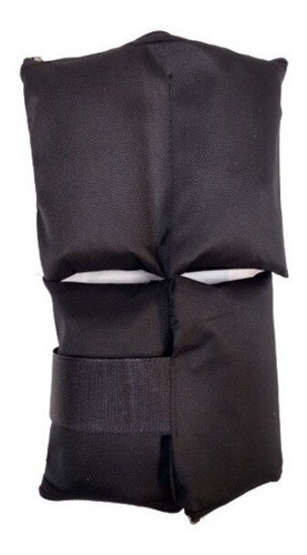 Par De Pesas Tobilleras Muñequeras 2 Kg (negro) 1
