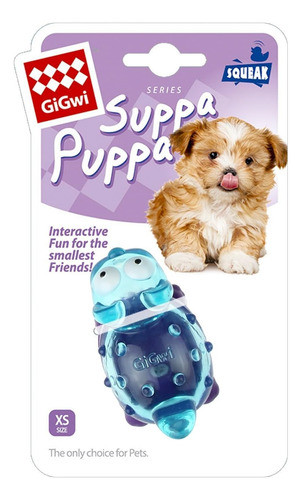 Juguete Para Perros Gigwi Cat Suppa Puppa 7 Cm Blue Purple 0