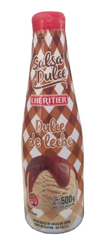 Lheritier Salsa De Dulce De Leche X 500 Grs 0