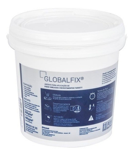 Cemento Globalfix Tarkett (4kg) Para Vinilicos Y Moquettes 1