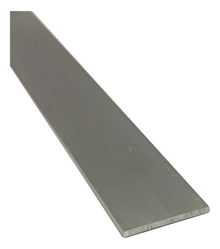 Perfil De Aluminio Planchuela 32mm X 2mm Anod. Nat X3 Metros 0