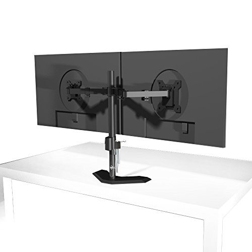 Soporte D/monitor Led Dual Wali D/movimiento Completo A 27in 1
