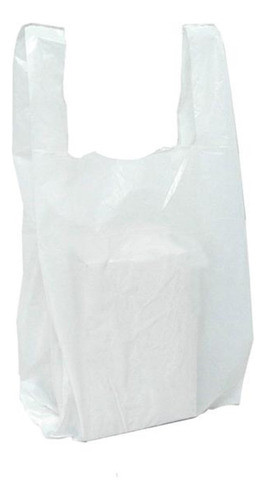 Bolsa Camiseta Blanca 45x60cm Paquete X100 Unidades 0