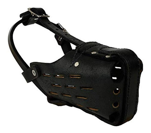 Bozal De Cuero Pequeño Para Perro Para Pastor Pequeño O Pa 0