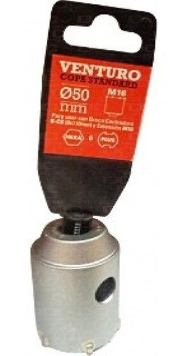 Mecha Copa Venturo 50mm Widia M22 Hexagonal O Plus 0