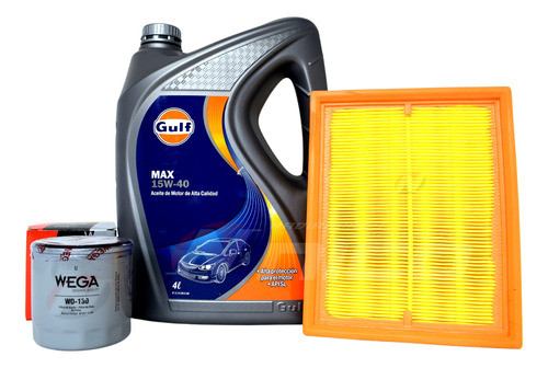 Filtros+aceite Gulf 15w-40 Chevrolet Corsa, Agile 1.4/1.6 8v 0