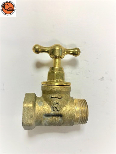 Llave De Paso Hierro Fv 470-19-b Roscada Mh Agua 3/4 0