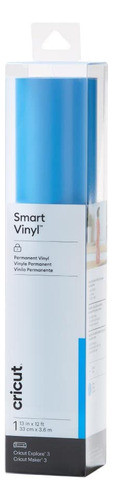 Vinilo Permanente Para Cricut - 3.6mt - Celeste Océano 0
