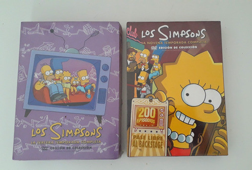 Los Simpsons 2 Temporadas Completas Selladas 1