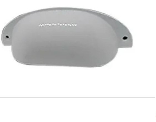 Cubeta Tirador Manija Metal Mueble Cocina Vintage Blanco X10 0