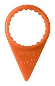 Kit 100 Unidades De Señaladores Para Tuerca De Rueda 32 Mm 0