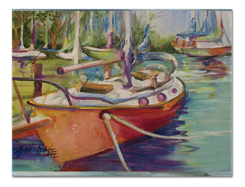 Caroline's Treasures Jmk1028plmt Mantel Individual De Tela D 0