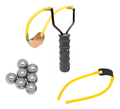 Honda Resortera Gomera De Metal Mas Repuesto Y 50 Municiones 0