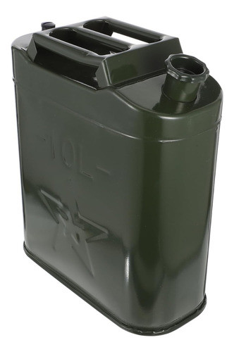 Tanque Metalico Para Combustible Agua 10l Tactico Militar 0