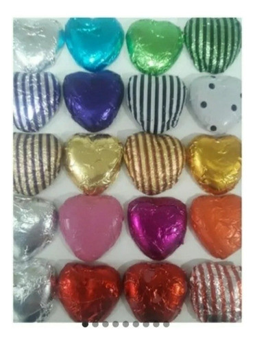Corazones De Chocolate Bombones Souvenirs Cumpleaños Eventos 0