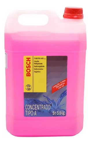 Liquido Bosch Refrigerante Organico Rojo Ford 5 Litros 0