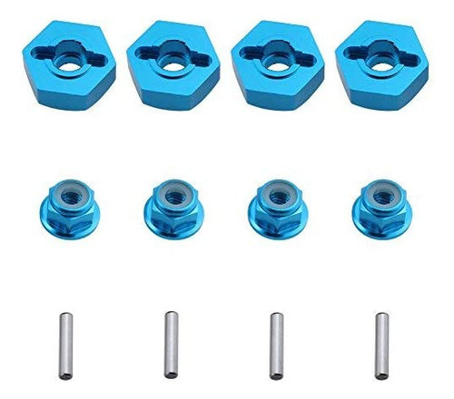 Tuerca De Rueda De Aluminio De 12 Mm (4p) Y Contratuerca 0