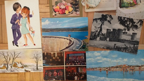 Lote 10 Tarjetas Postales De Colección Año ´60 N° 10 1