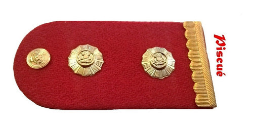 Par Charreteras De Comandante - Bomberos - Ley 25054 1