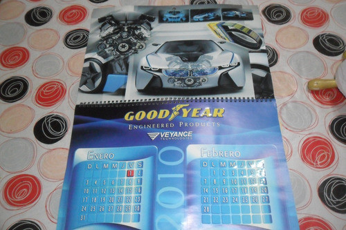 Goodyear Almanaque Calendario 2010 Engineered Veyance 1