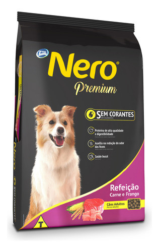 Alimento Perro Adulto Premium Carne Y Pollo Nero 10 Kg. 0