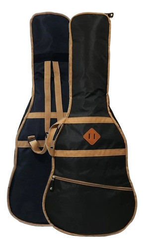 Funda De Guitarra Acustica Y Clasica Acolchada Reforzada M 0