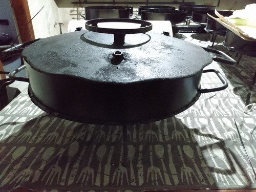 Disco 55cm Borde 10cm Con Tapa Bifera 0