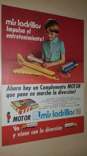 P102 Clipping Publicidad Mis Ladrillos Año 1973 0