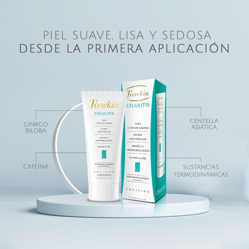 Emulsión Corporal Combo Tonekin Micropeeling + Celulitis 1