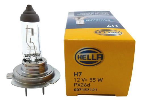 Kit Pack X 10 Lampara Hella H7 55w Original 0