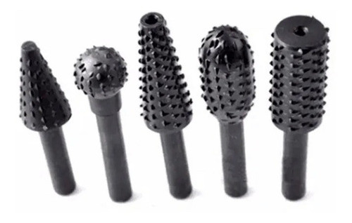 Juego De Escofinas P/madera, Plastico X5 Para Taladro Kld210 0