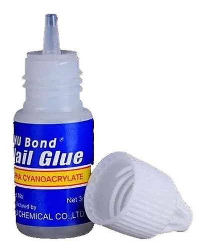 5 Nails Glue Pegamento Gotero Para Uñas Tips Art Decoración 1