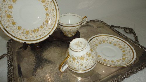 Taza Cafe Porcelana Inglesa Antigua Divino Diseño Fina Veala 0
