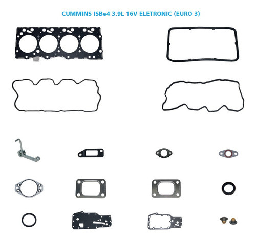 Juntas Cummins 3.9l Cilindros Electronico Isbe4 1