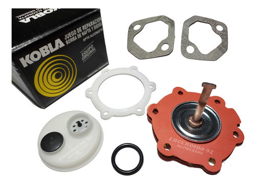 Kit Diafragma Bomba De Nafta Fiat 128 147 Duna Uno Kobla 0