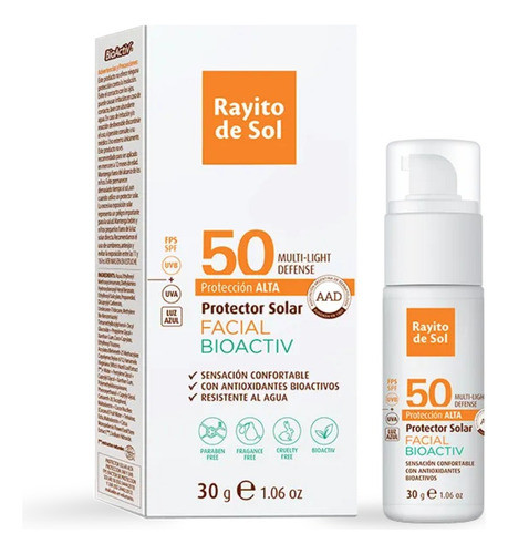 Protector Solar Rayito De Sol Facial 30g + Corporal 195ml 1