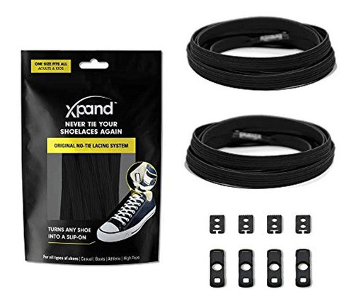 Sistema De Cordones Xpand Sin Atar Con Cordones Elasticos 0