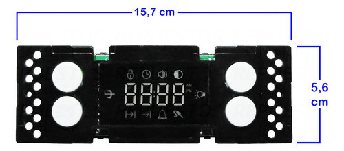 Timer Digital Con Control De Temperatura Horno Longvie 6900 1