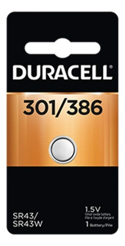 Duracell Reloj Y Electronicos Bateria 1,5 v Modelo Nº 301/38 0