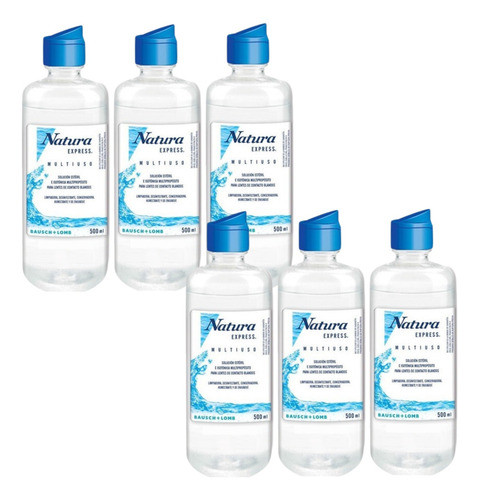 Combo X6 Natura Express Multiproposito Solución Líquida 500m 0