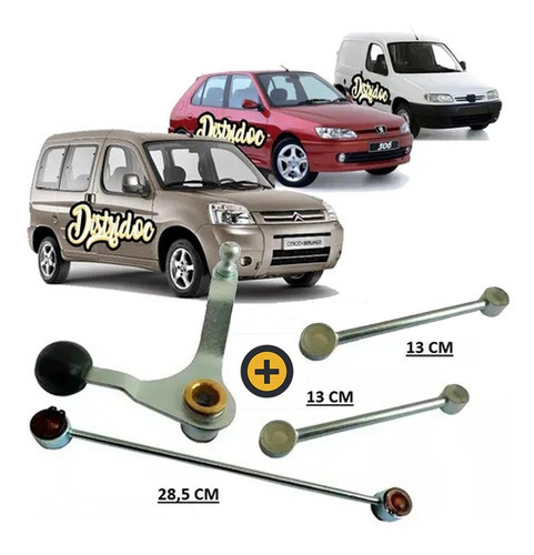 Kit Leva Bielet Selector Cambio Peugeot 306 Partner Berlingo 0