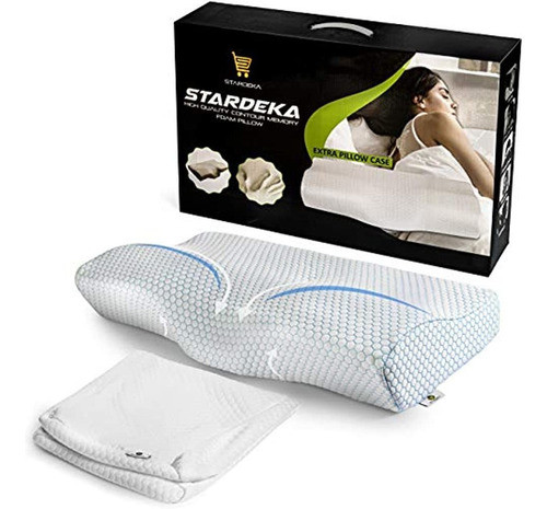 Almohada De Espuma Viscoelástica De Contorno: Para Personas 0